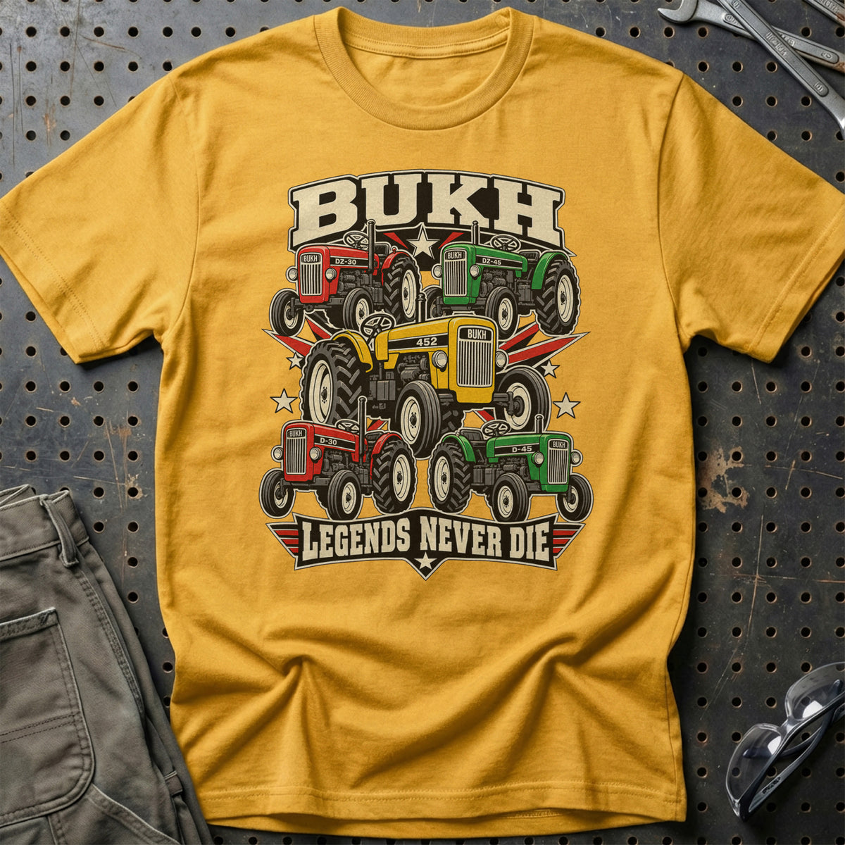 
Produktbillede af Bukh Legends Never Die T-Shirt