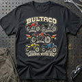 Bultaco Legends Never Die T-Shirt-Beklædning-Bultaco-Sort-S-Garage Culture Shop- garage - man cave - merchandise