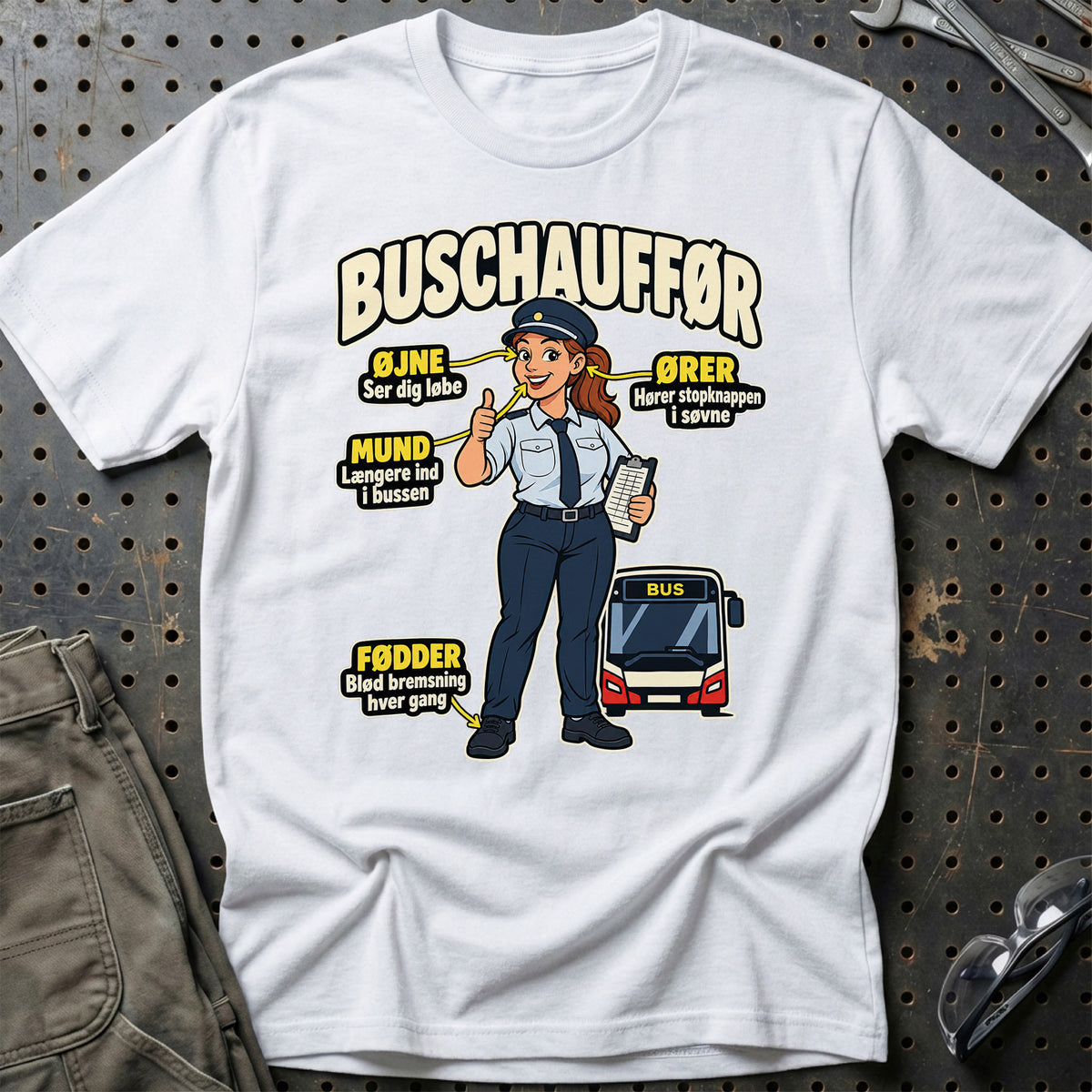 
Produktbillede af Buschauffør – Anatomi T-Shirt