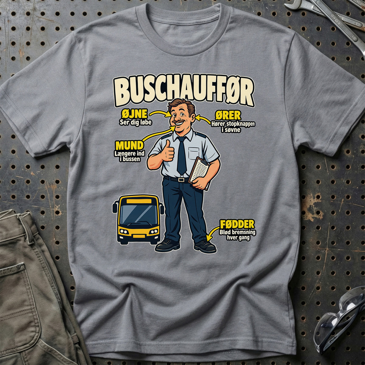 
Produktbillede af Buschauffør – Anatomi T-Shirt