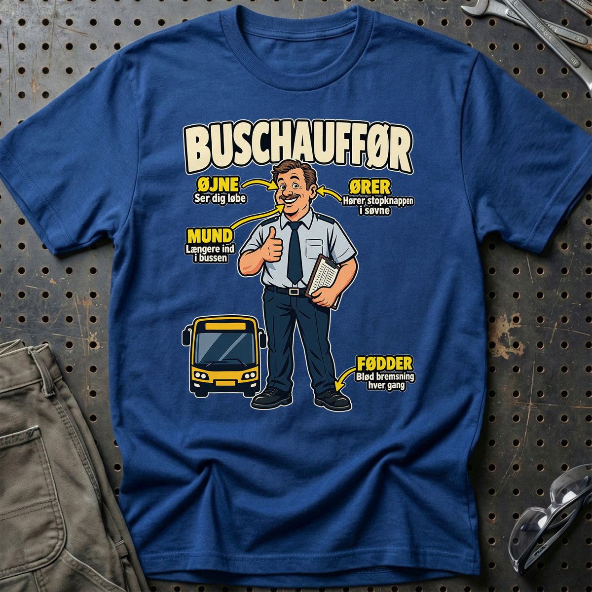 
Produktbillede af Buschauffør – Anatomi T-Shirt