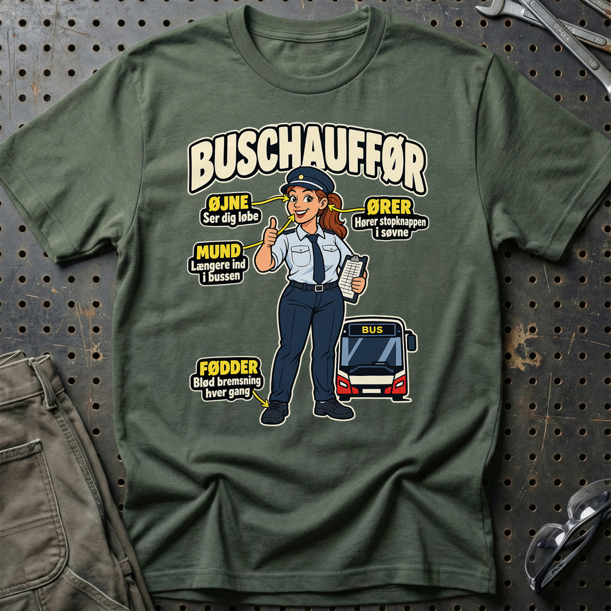 
Produktbillede af Buschauffør – Anatomi T-Shirt