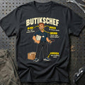 Butikschef – Anatomi T-Shirt-Beklædning-Garage Culture-Sort-S-Garage Culture Shop- garage - man cave - merchandise