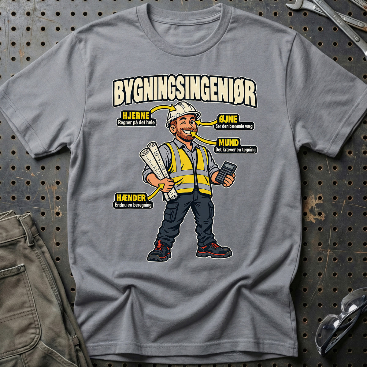 
Produktbillede af Bygningsingeniør – Anatomi T-Shirt