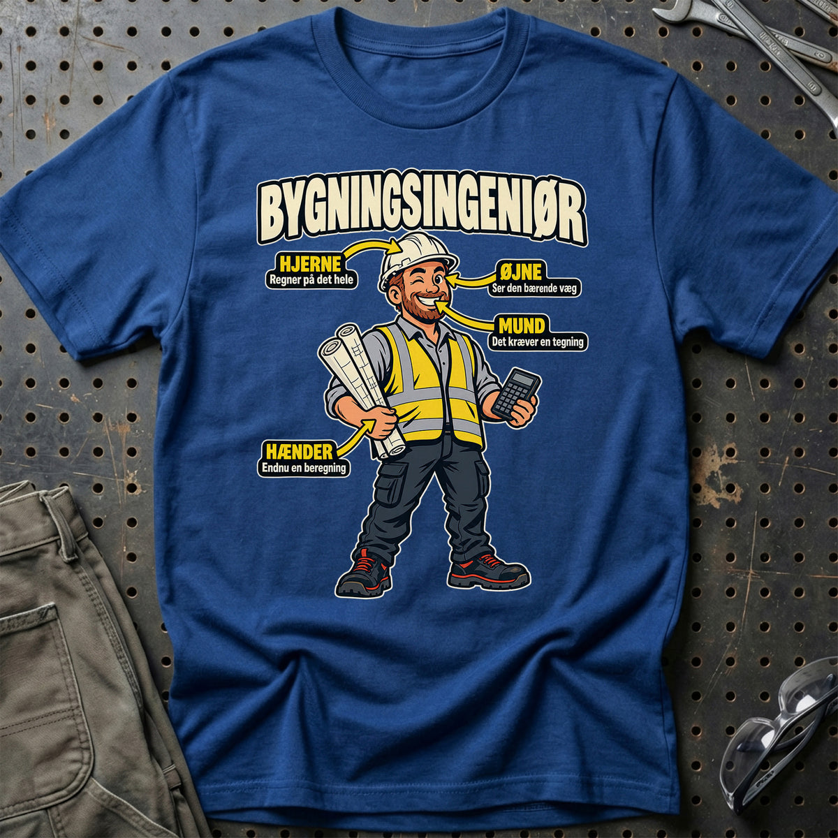
Produktbillede af Bygningsingeniør – Anatomi T-Shirt