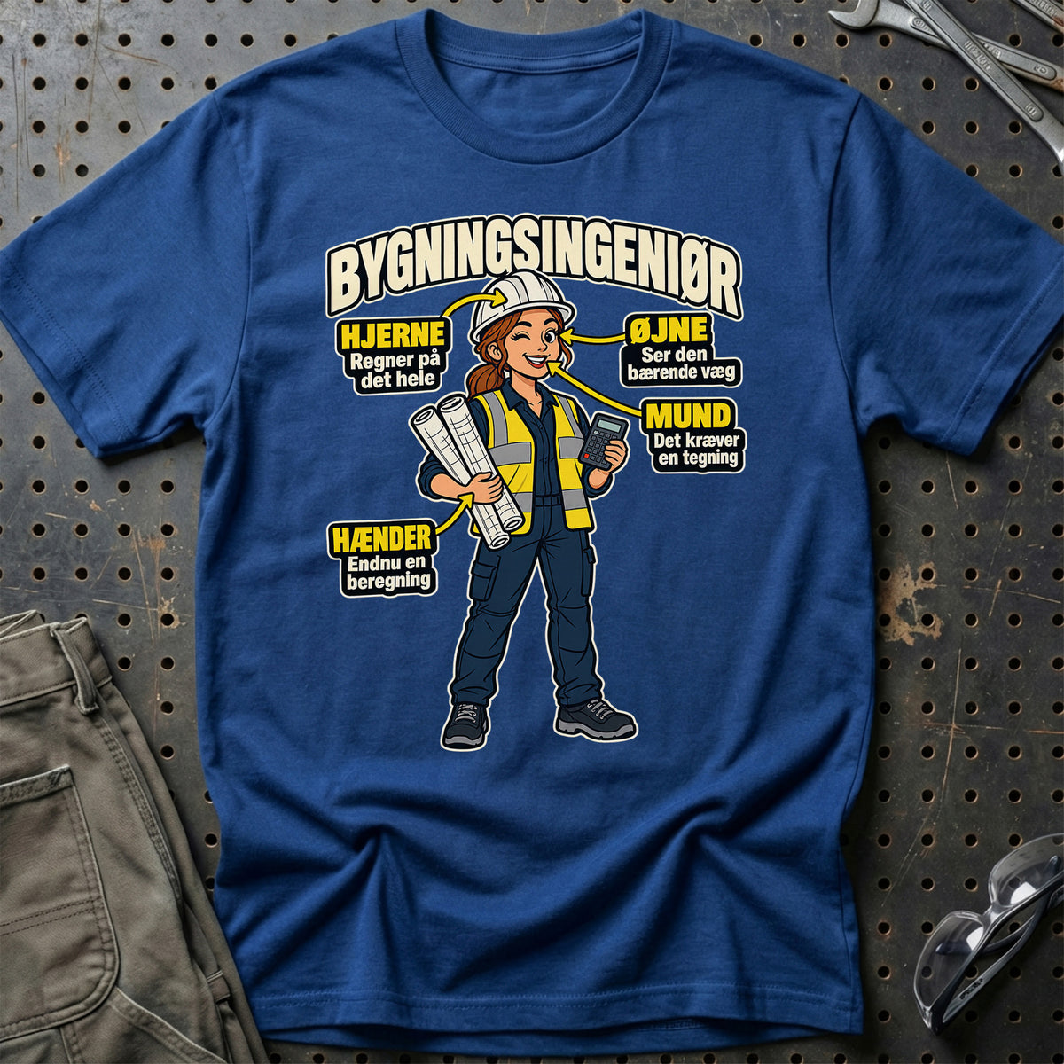 
Produktbillede af Bygningsingeniør – Anatomi T-Shirt