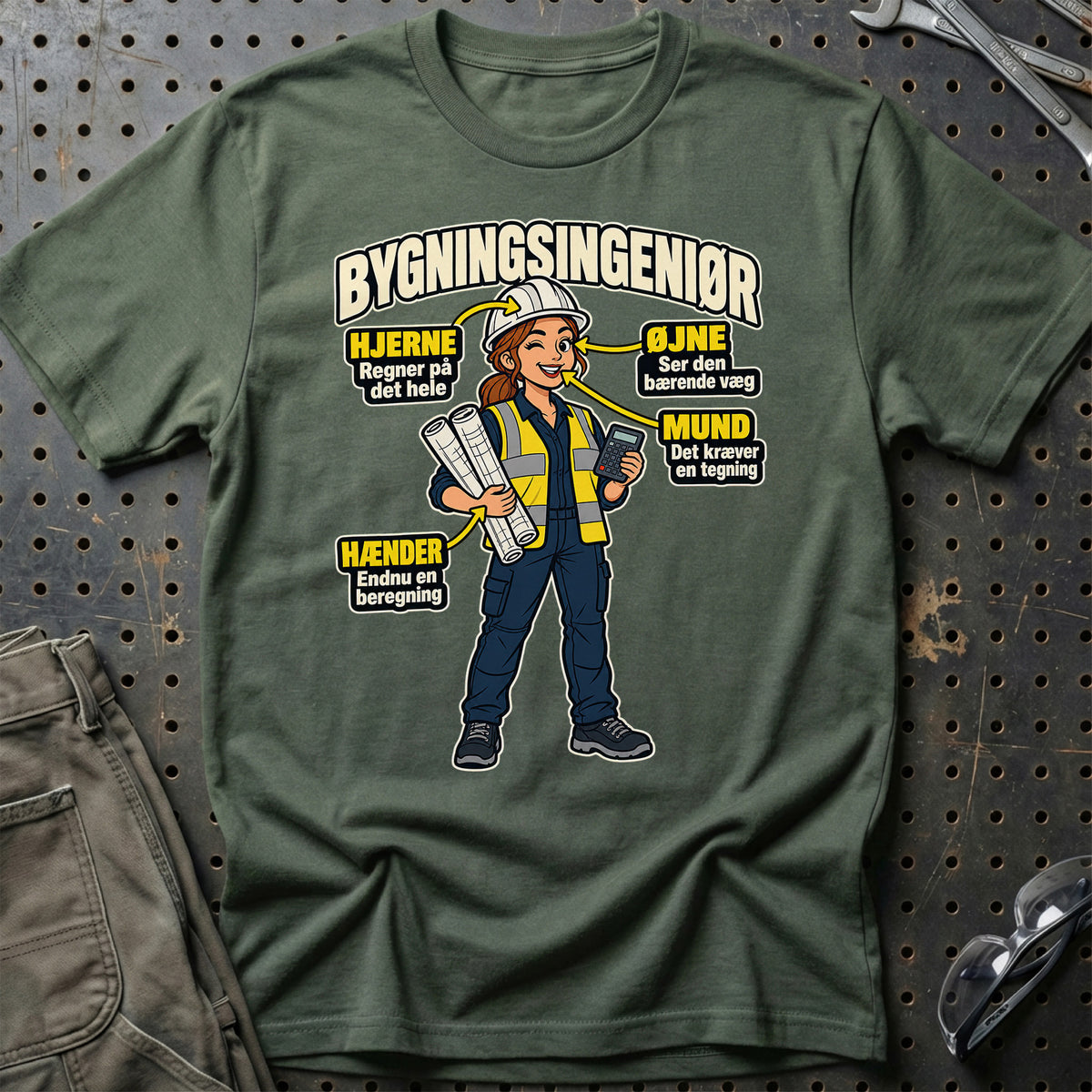 
Produktbillede af Bygningsingeniør – Anatomi T-Shirt