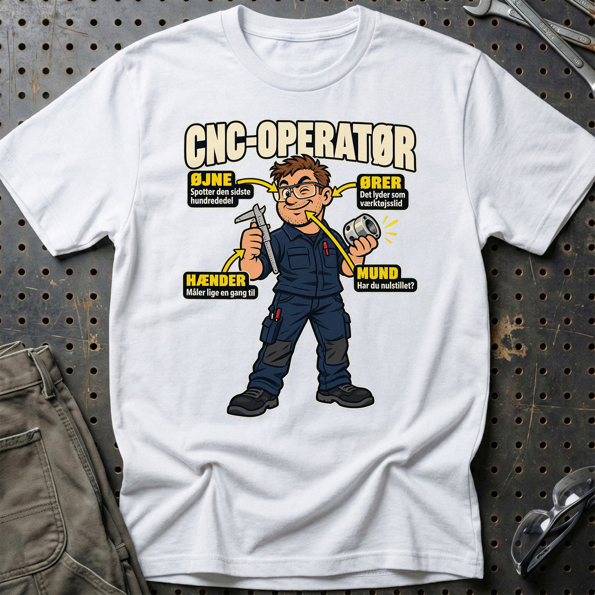 
Produktbillede af CNC-operatør – Anatomi T-Shirt