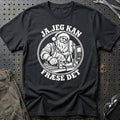 
CNC-operatør – Santa Kan Det – Jul T-Shirt – Sort