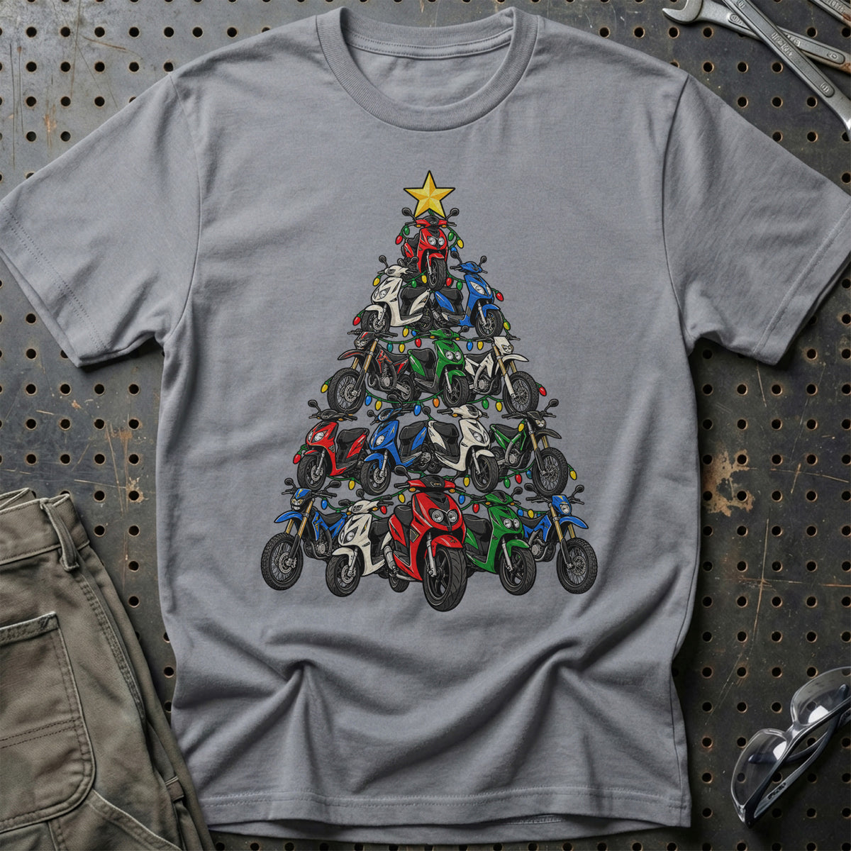 CPI Juletræ T-Shirt-Beklædning-CPI-Grå Sport-S-Garage Culture Shop- garage - man cave - merchandise
