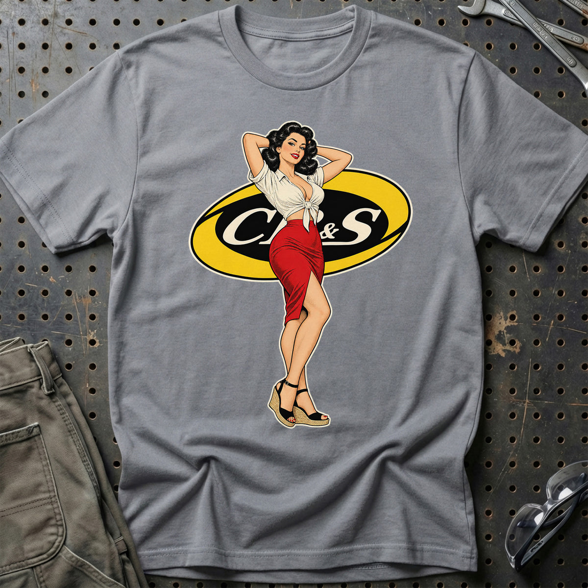
Produktbillede af CR&S Retro Pinup T-Shirt