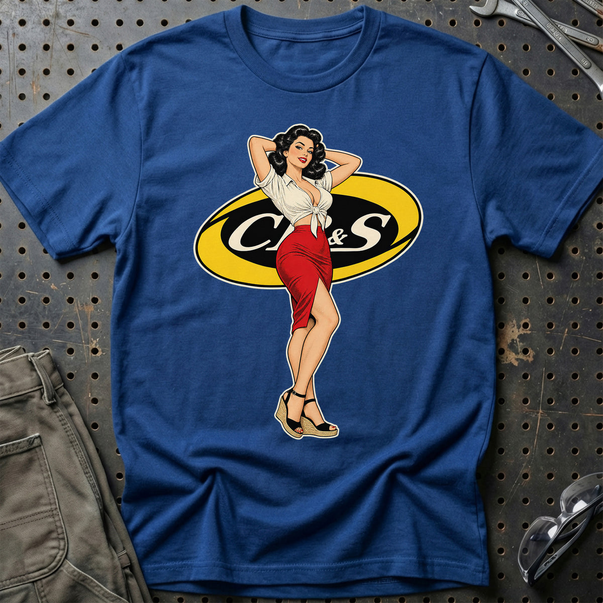 
Produktbillede af CR&S Retro Pinup T-Shirt