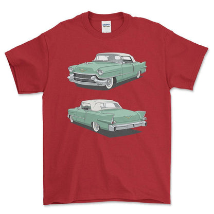 Cadillac Eldorado Biarritz Convertible 1956 - Unisex T-Shirt-Beklædning-Cadillac-Garage Culture Shop- garage - man cave - merchandise