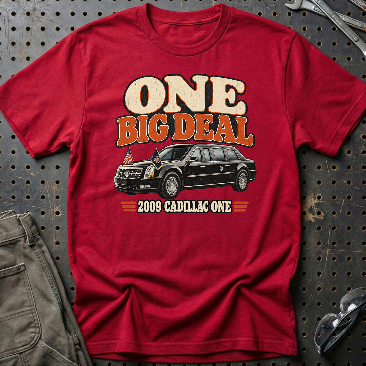
Cadillac One 2009 – One Big Deal T-Shirt – Rød
