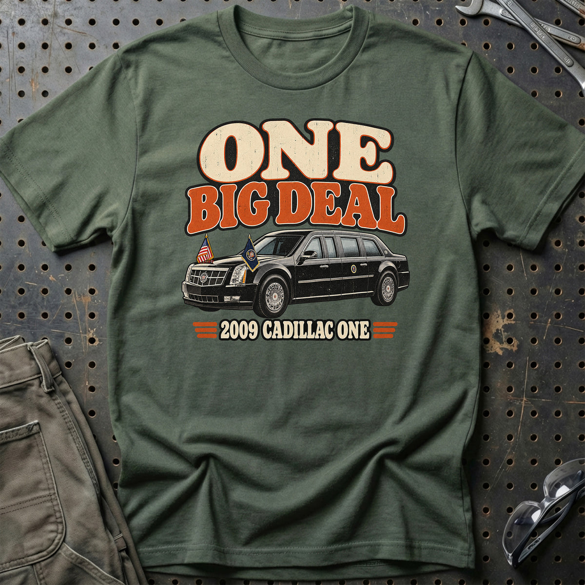
Cadillac One 2009 – One Big Deal T-Shirt – Grøn Militær