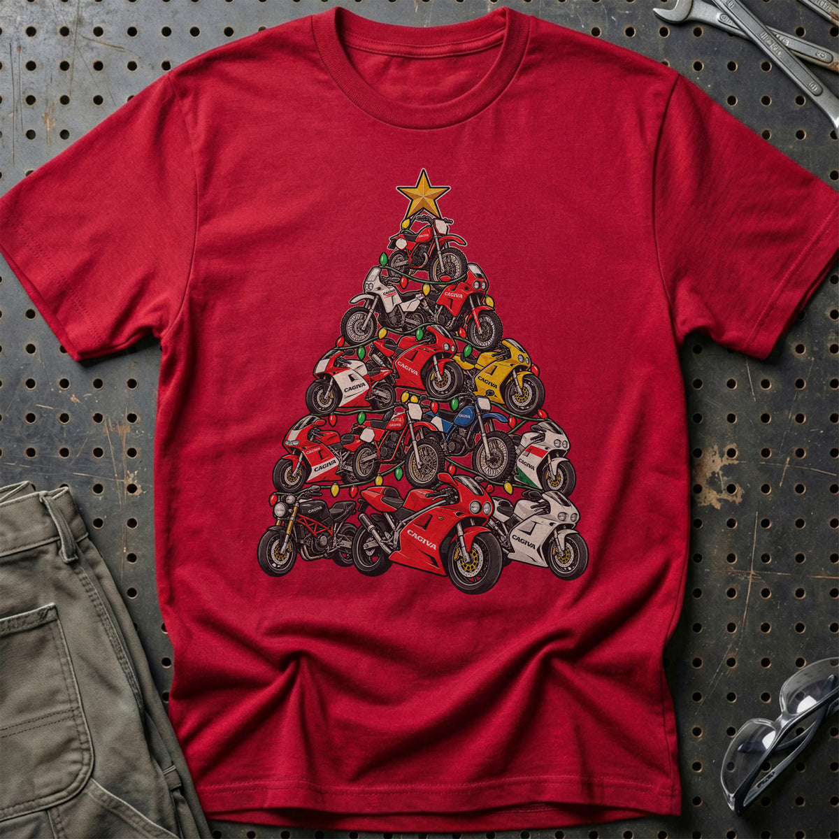 
Produktbillede af Cagiva Juletræ T-Shirt