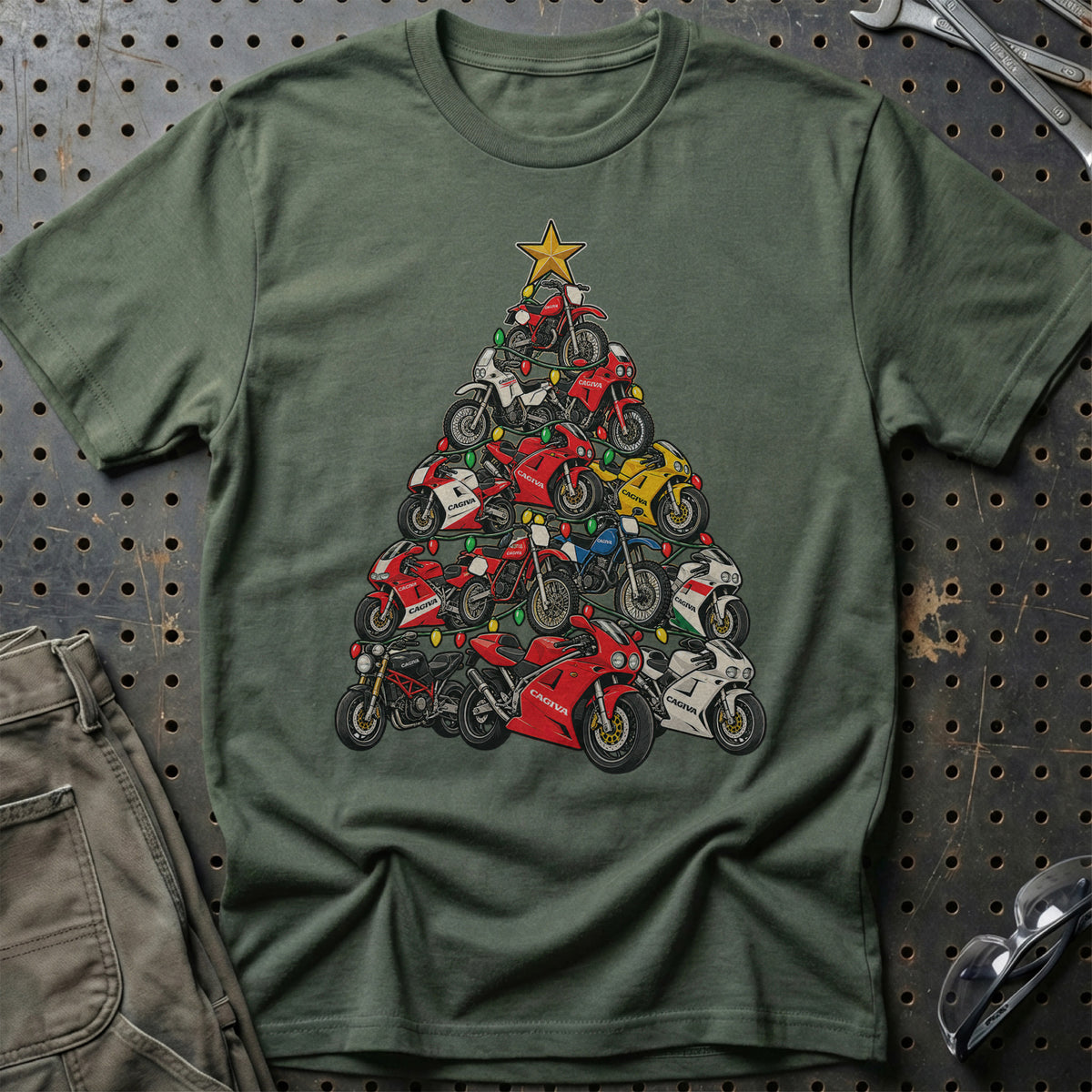 
Produktbillede af Cagiva Juletræ T-Shirt