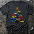
Callaway Juletræ Christmas Tree Unisex T-Shirt – Sort – print foran