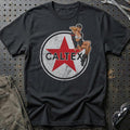 Caltex Pinup T-Shirt-Beklædning-Motoroil-Sort-S-Garage Culture Shop- garage - man cave - merchandise