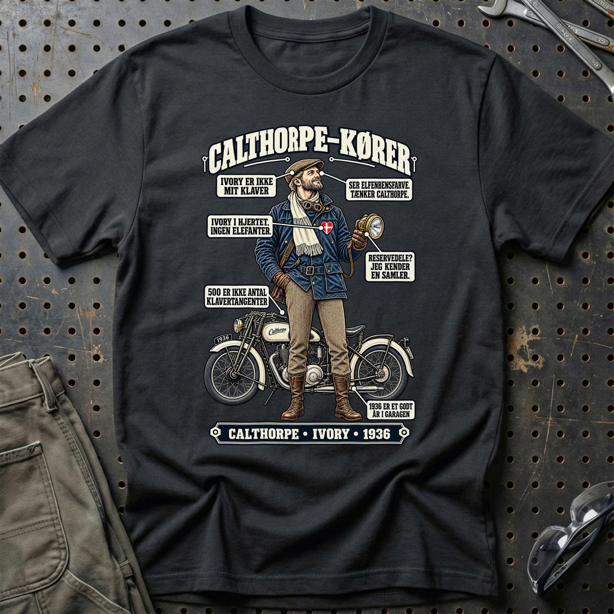 
Calthorpe-Kører T-Shirt – Sort