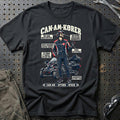 
Can Am-Kører T-Shirt – Sort