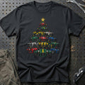 Caterham Juletræ T-Shirt-Beklædning-Caterham-Sort-S-Garage Culture Shop- garage - man cave - merchandise
