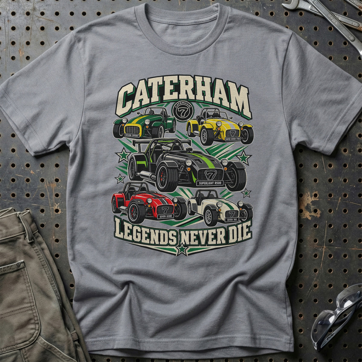 
Produktbillede af Caterham Legends Never Die T-Shirt