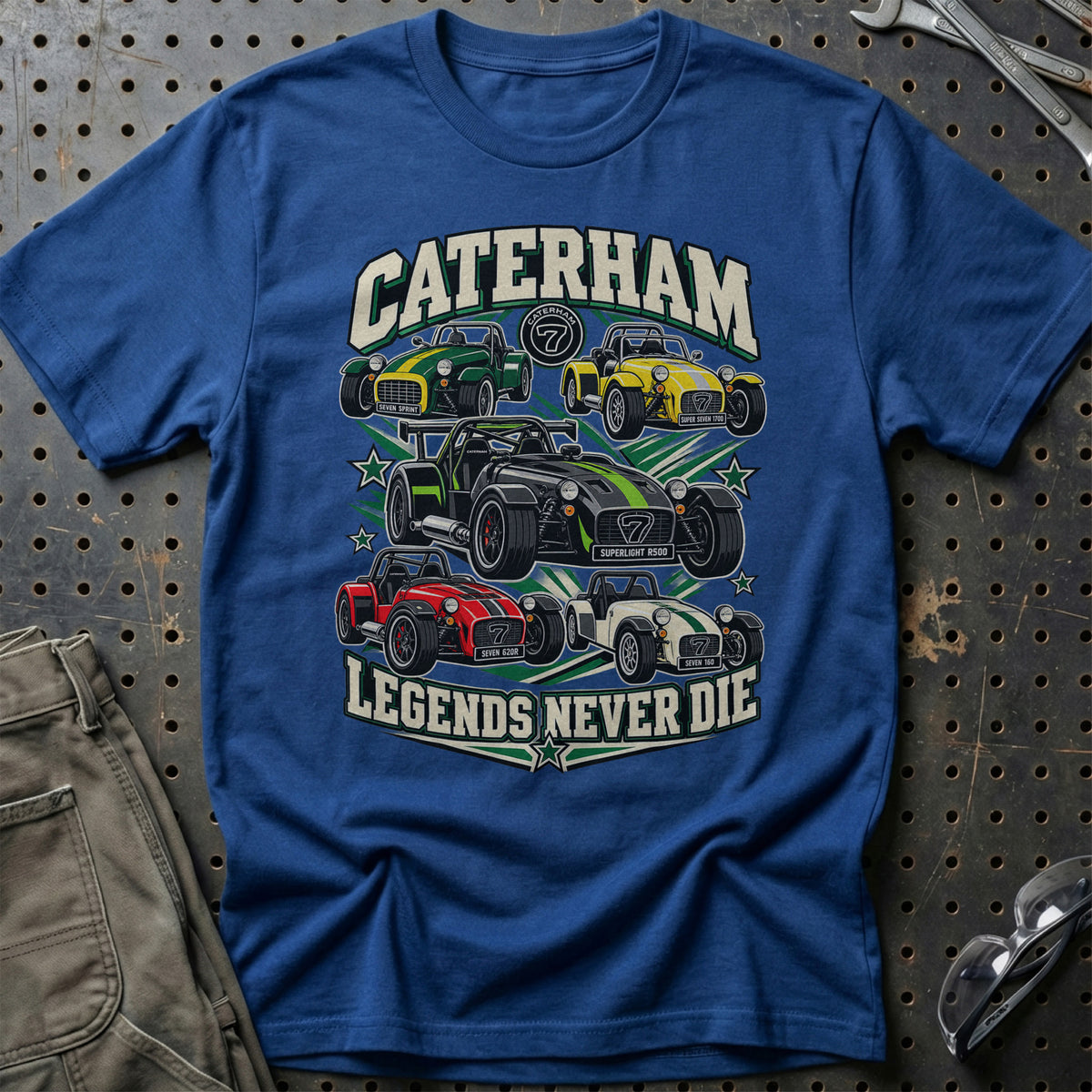 
Produktbillede af Caterham Legends Never Die T-Shirt
