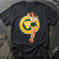 Caterham Retro Pinup T-Shirt – Sort
