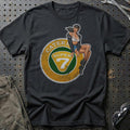 Caterham Super 7 Pinup T-Shirt-Beklædning-Caterham-Sort-S-Garage Culture Shop- garage - man cave - merchandise