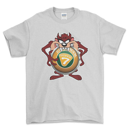 Caterham TAZ Unisex T-Shirt , Bomuld-Beklædning-Caterham-Hvid-S-Forside-Garage Culture Shop- garage - man cave - merchandise