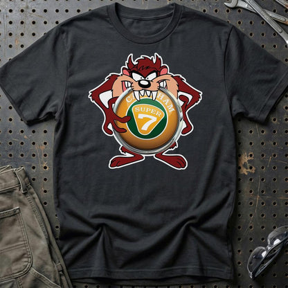 Caterham TAZ Unisex T-Shirt , Bomuld-Beklædning-Caterham-Sort-S-Garage Culture Shop- garage - man cave - merchandise