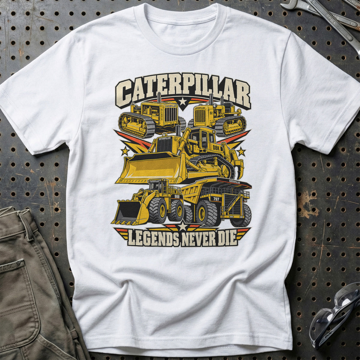 
Produktbillede af Caterpillar Legends Never Die T-Shirt