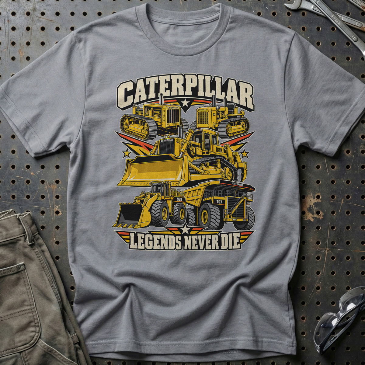 
Produktbillede af Caterpillar Legends Never Die T-Shirt