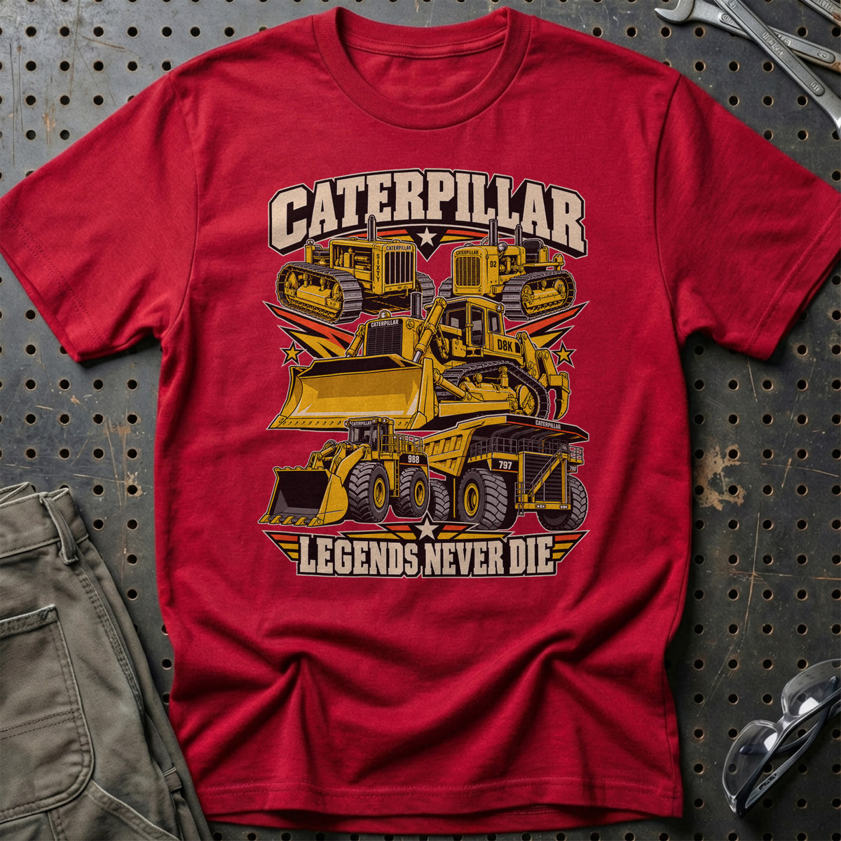 
Produktbillede af Caterpillar Legends Never Die T-Shirt