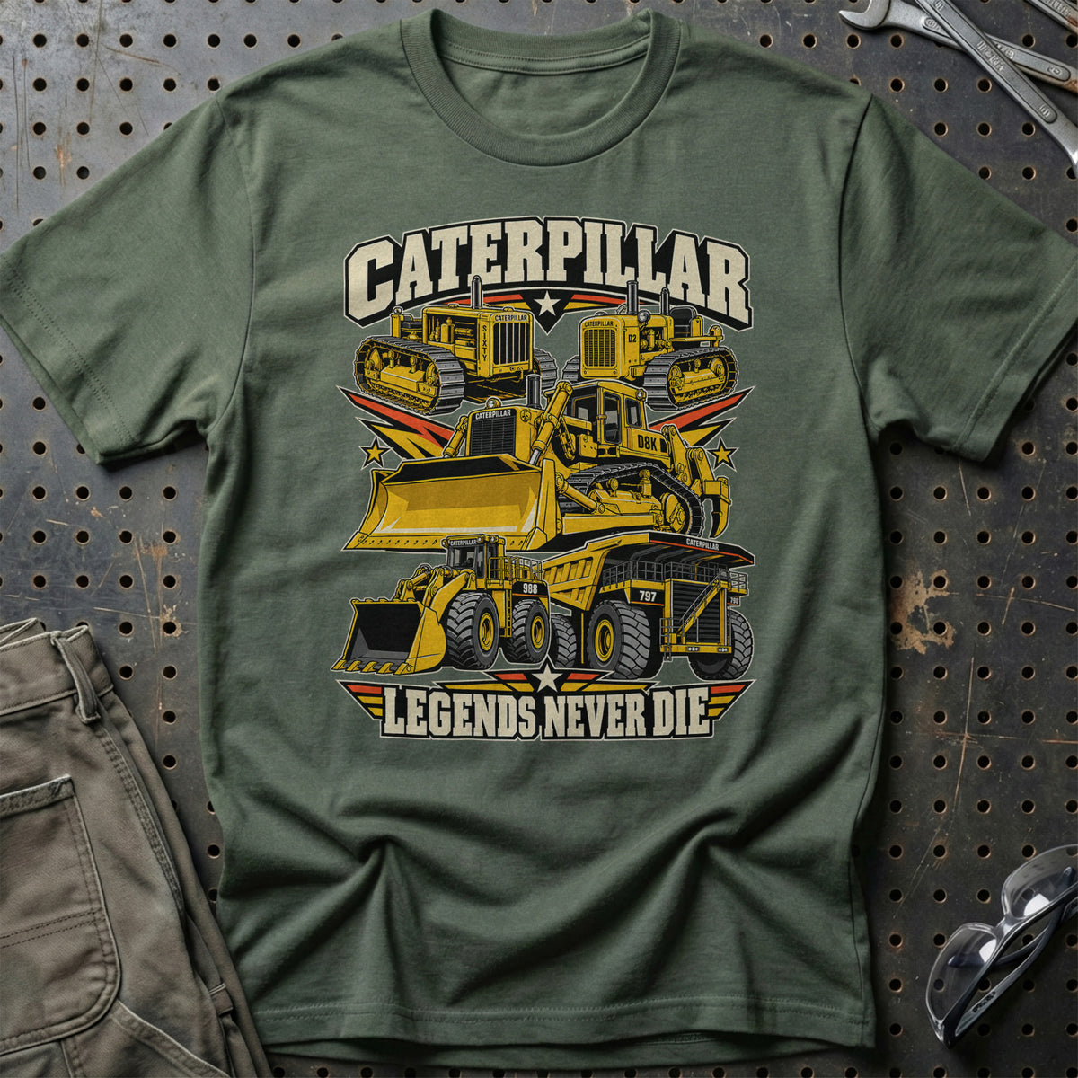 
Produktbillede af Caterpillar Legends Never Die T-Shirt