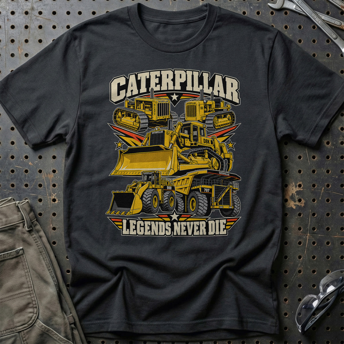 
Produktbillede af Caterpillar Legends Never Die T-Shirt