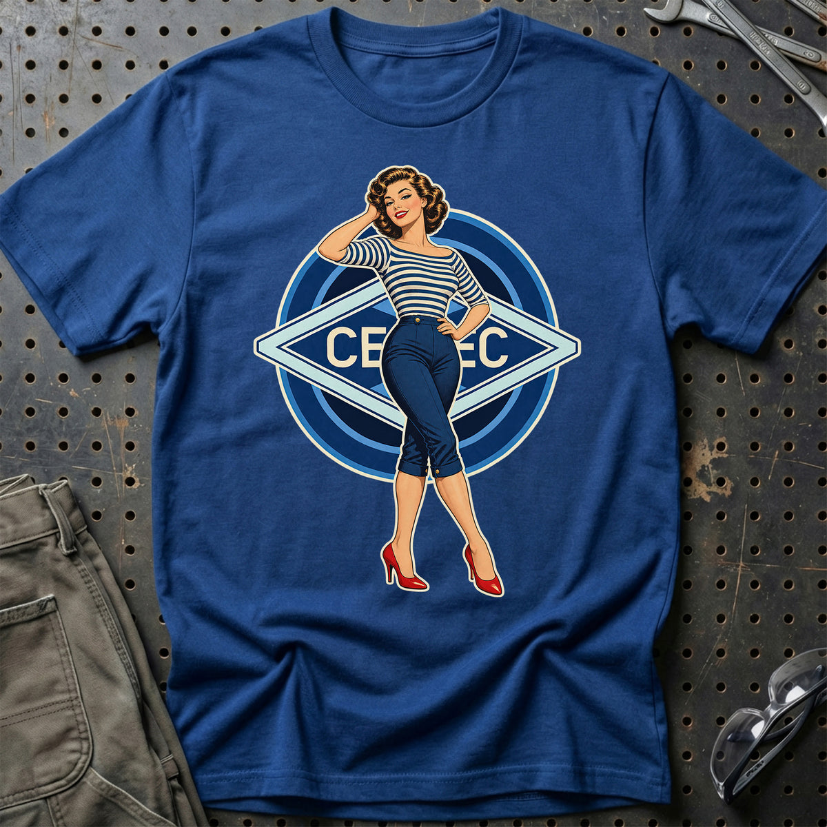 
Produktbillede af Cemec Retro Pinup T-Shirt