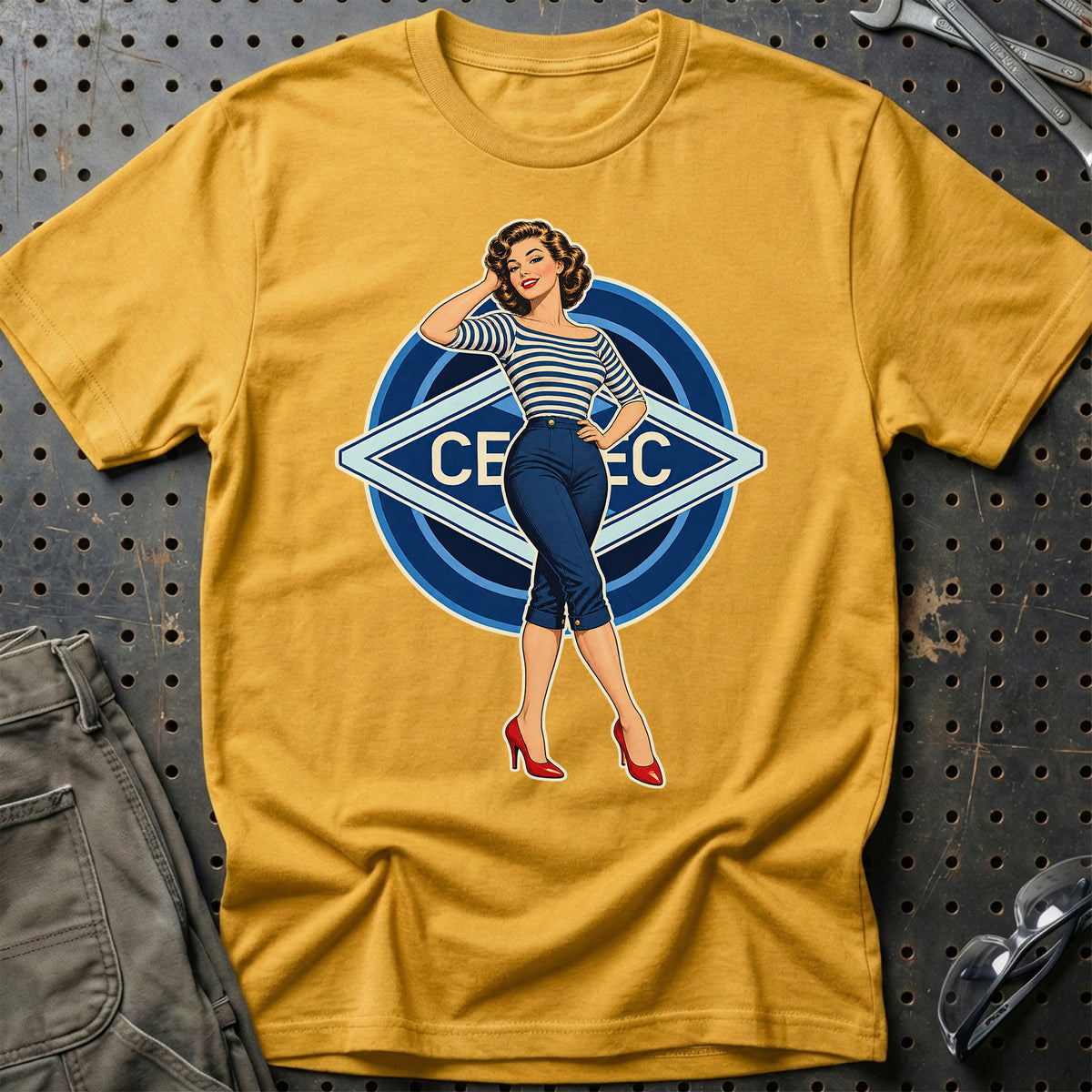 
Produktbillede af Cemec Retro Pinup T-Shirt