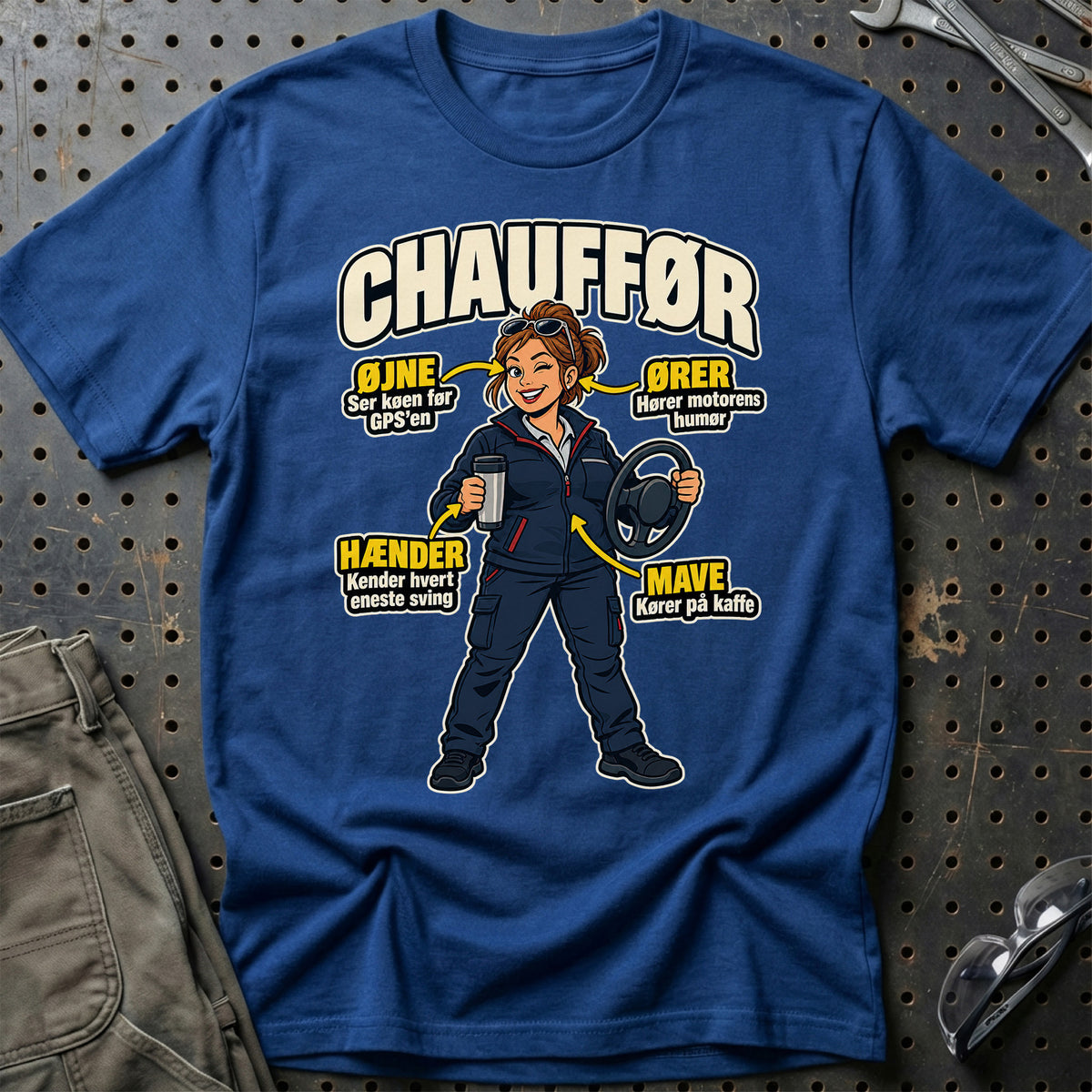
Produktbillede af Chauffør – Anatomi T-Shirt