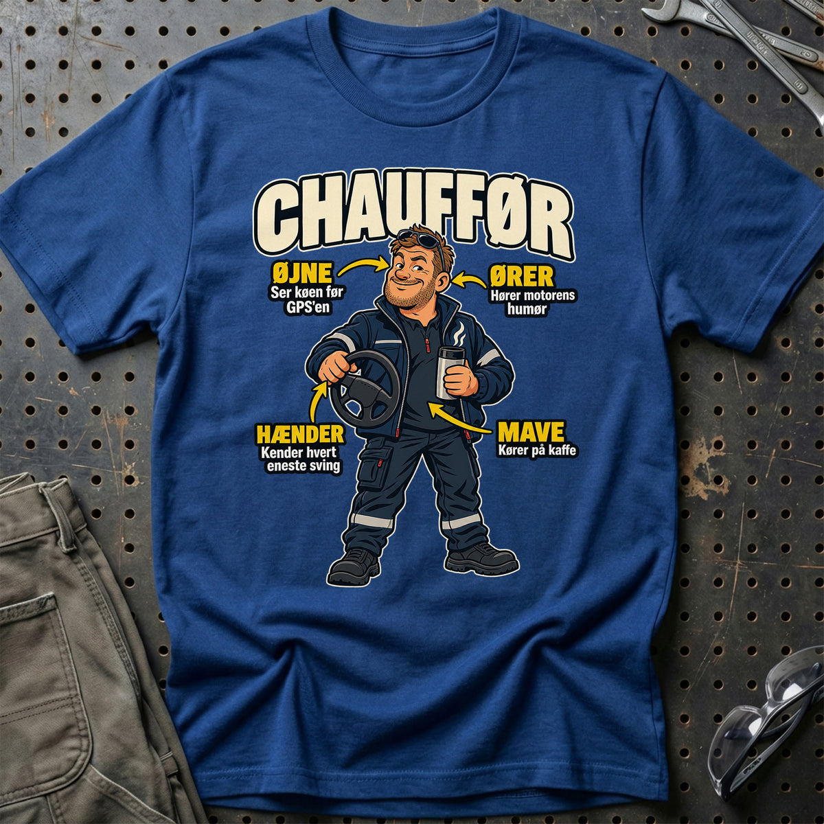 
Produktbillede af Chauffør – Anatomi T-Shirt