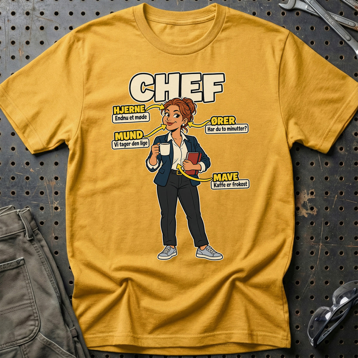 
Produktbillede af Chef – Anatomi T-Shirt