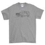 
Produktbillede af Chevrolet Blazer M1009 - One Line Style T-Shirt