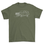 
Produktbillede af Chevrolet Blazer M1009 - One Line Style T-Shirt