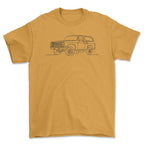 
Produktbillede af Chevrolet Blazer M1009 - One Line Style T-Shirt