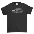 
Produktbillede af Chevrolet Blazer M1009 - One Line Style T-Shirt
