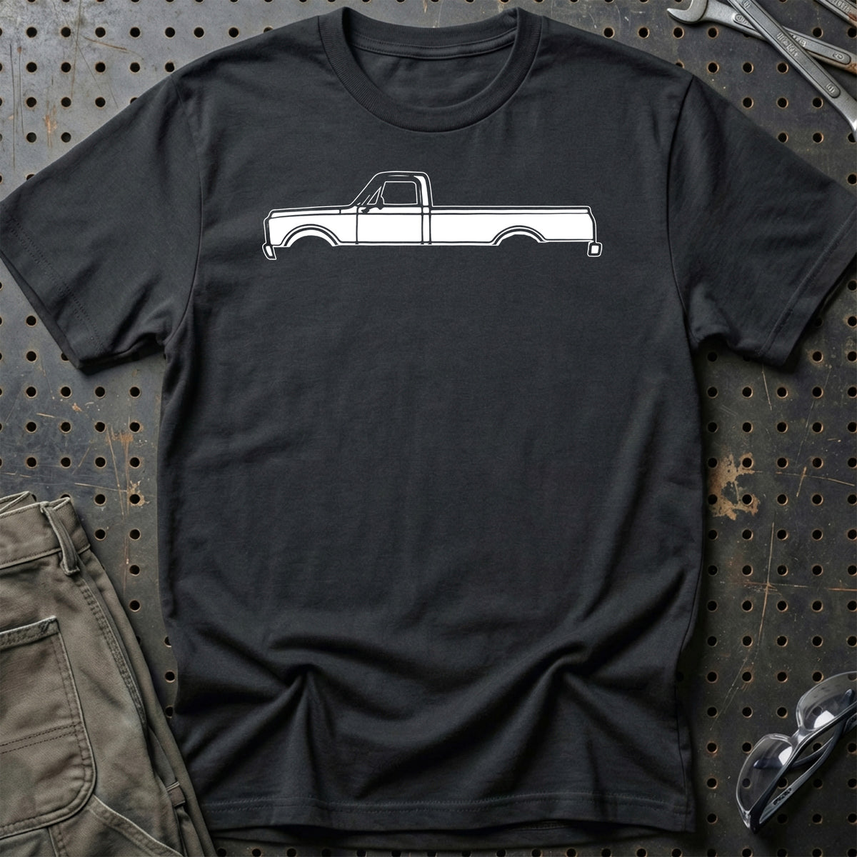 
Chevrolet C20 Silhuet T-Shirt – Sort