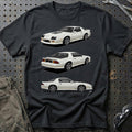 
Chevrolet Camaro 3 gen IROC-Z Unisex T-Shirt – Sort – print foran