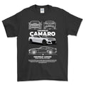 Chevrolet Camaro T-Shirt-Beklædning-Chevrolet-Sort-S-Garage Culture Shop- garage - man cave - merchandise