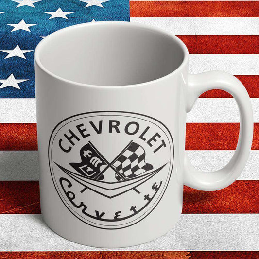 Chevrolet Corvette C1 Keramisk Krus-Krus-Chevrolet-Garage Culture Shop- garage - man cave - merchandise
